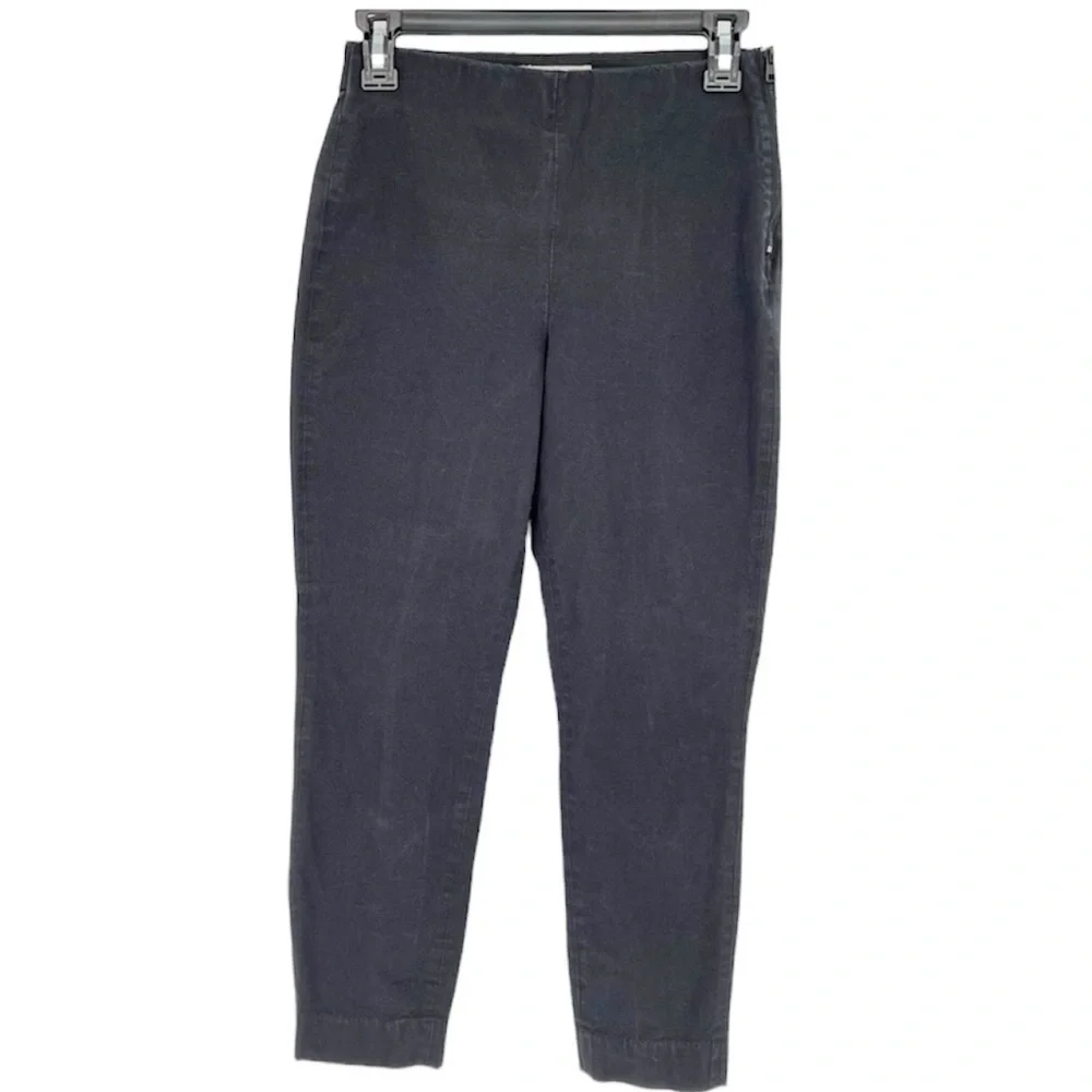 Everlane Navy Straight Leg Ankle Trouser